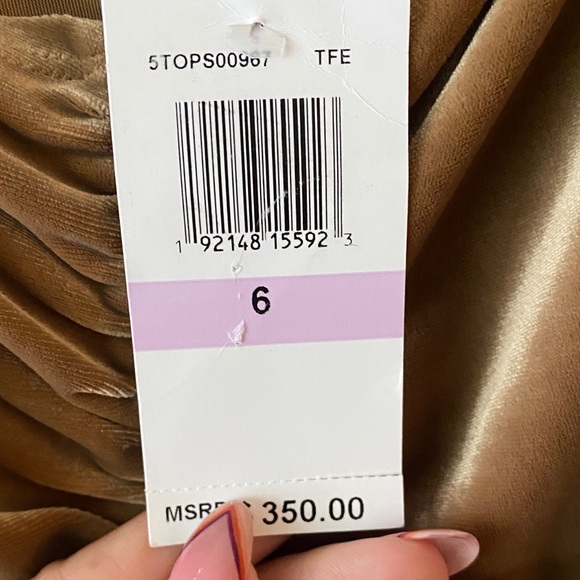 A.L.C Velvet Top NWT - Picture 4 of 4